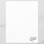 Iss deine Veggies Flyer (Vorne)