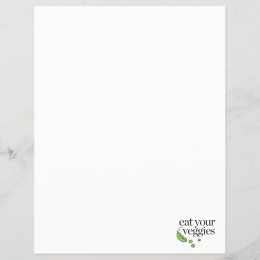 Iss deine Veggies Flyer (Vorne)