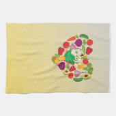Iss deine Veggies Geschirrtuch (Horizontal)