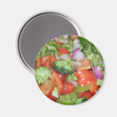 Iss deine Veggies Magnet (Vorderseite/Rückseite)