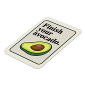 Iss deinen Avocado auf Magnet (Linke Seite)