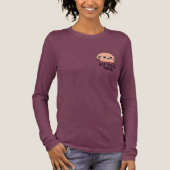 Iss deinen Minenaufkleber - Niedliches Gehirn Tri-Blend Shirt (Vorderseite)