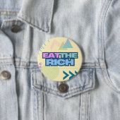 Iss den Reichen 90er-Vibe-Button Button (Beispiel)
