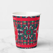 Iss Dink und sei fröhlich, Weihnachts-Pickleball Pappbecher (Links)