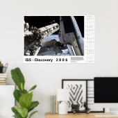 ISS-Discovery 2006-Kalender Poster (Heimbüro)