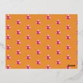 Iss Drink & sei frohe Weihnachts-Party Einladung (Rückseite)