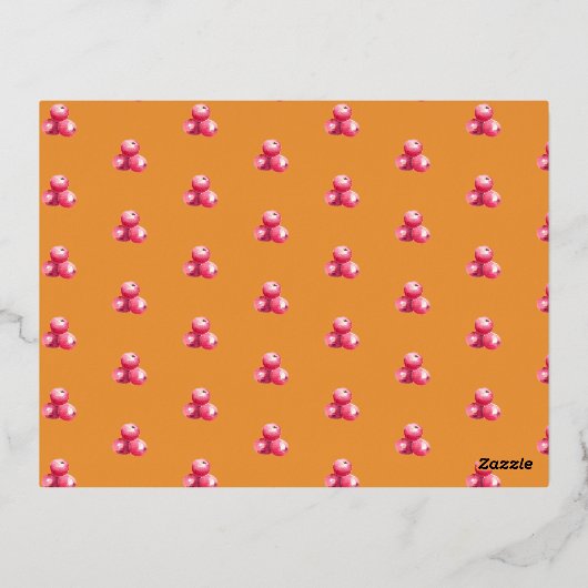 Iss Drink & sei frohe Weihnachts-Party Einladung (Rückseite)