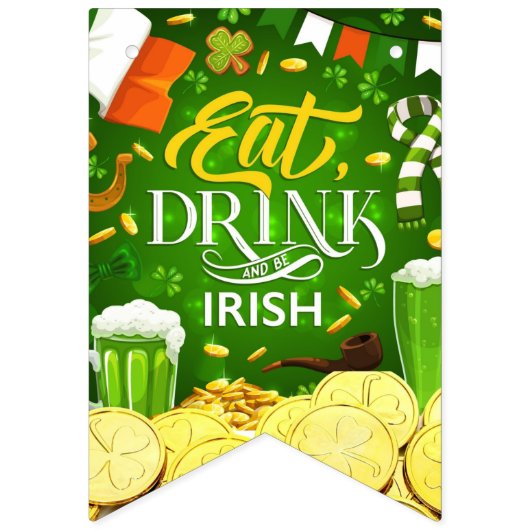 Iss Drink und Be Irish Banner (Dritte Fahne)