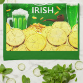 Iss Drink und Be Irish Kitchen Handtücher. Geschirrtuch (Gefaltet)