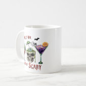 Iss Drink und sei Beängstigend Halloween Fun Coffe Kaffeetasse (Vorderseite Links)