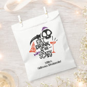Iss Drink und sei Beängstigend Halloween Geschenktütchen (Ausgeschnitten)
