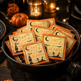 Iss Drink und sei Beängstigend Halloween Magnet