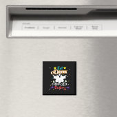 Iss Drink und sei Beängstigend zu Halloween. Magnet (In Situ (Geschirrspüler))