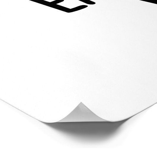 Iss Drink und sei Beängstigender Geisterpun Poster (Ecke)