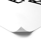 Iss Drink und sei Choyly Funny Veggie Pun Poster (Ecke)