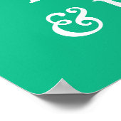 Iss Drink und sei frohe Weihnachtsgoodies Poster (Ecke)