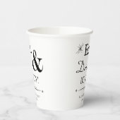 Iss Drink und sei fünfzig dreimal am 50. Geburtsta Pappbecher (Links)