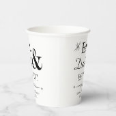 Iss Drink und sei fünfzig dreimal am 50. Geburtsta Pappbecher (Rechts)