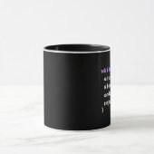 Iss Eat Sleep Code Repeat | Minimalistischer Progr Tasse (Zentrum)