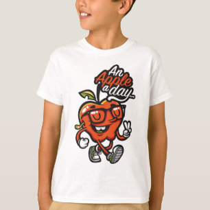 Iss ein Apfel am Tag T-Shirt