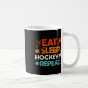 Iss Eishockey Schläger Tor Wiederholen Eishockeyha Kaffeetasse