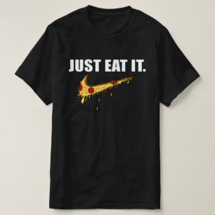 Iss es einfach - isst einfach Pizza-T - Shirt