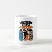 Iss Fussball Profi T-Shirt Kaffeetasse (Mittel)