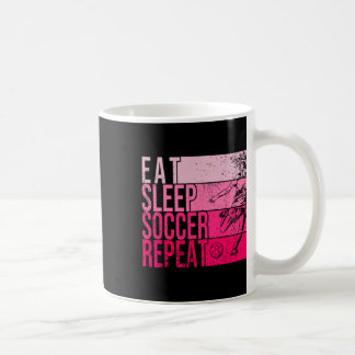 Iss Fussball Wiederholen Lustig Fussballfeld Spiel Kaffeetasse