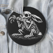 Iss Gemüse – Toter Hase von BurnsInHell Button (Beispiel)