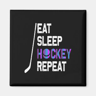 Iss Hockey T-Shirt - Hockey-Geschenke - Spaß Magnet