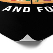 Iss ihre Pizza und forme eine Gewerkschaft auf jed Poster (Ecke)