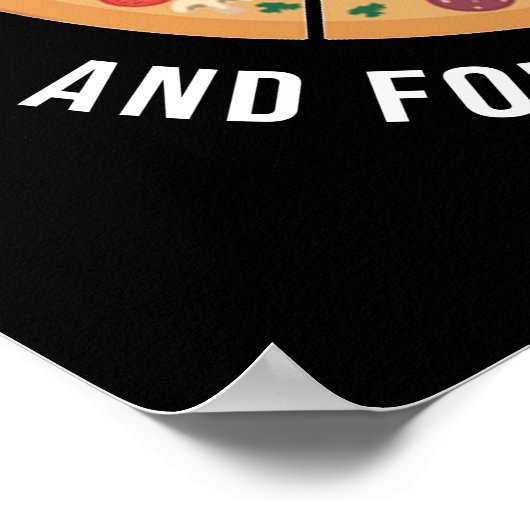 Iss ihre Pizza und forme eine Gewerkschaft auf jed Poster (Ecke)