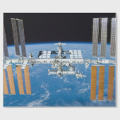 ISS International Space Station Geschenkpapier (Flach)