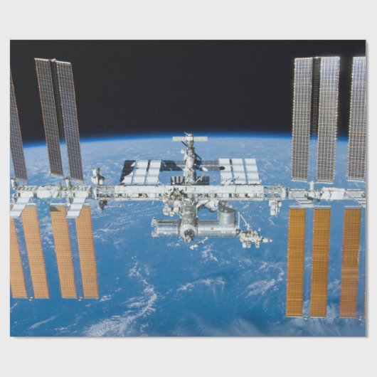 ISS International Space Station Geschenkpapier (Flach)