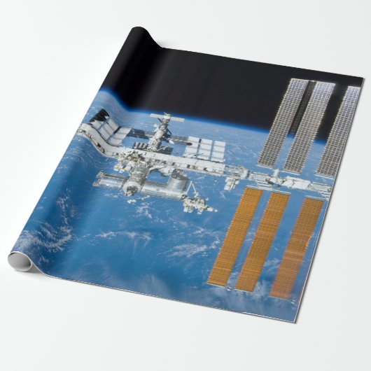 ISS International Space Station Geschenkpapier (Ungerollt)