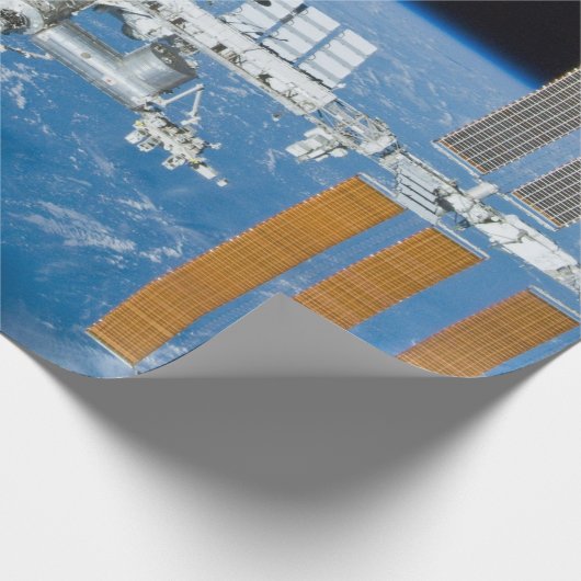 ISS International Space Station Geschenkpapier (Ecke)