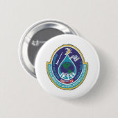 ISS-INTERNATIONALE WELTRAUMSTATION BUTTON (Vorne & Hinten)