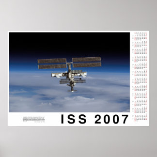 ISS-Kalender 2007 Poster