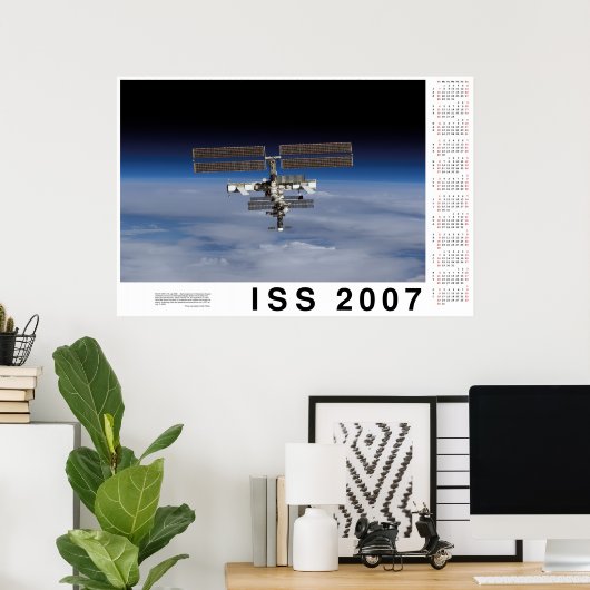 ISS-Kalender 2007 Poster (Heimbüro)