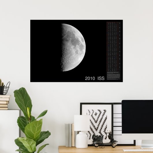 ISS-Kalender 2010 Poster (Heimbüro)