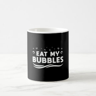Iss meine Bubbles schwimmen Schwimmer Schwimmen Wa Kaffeetasse
