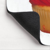 Iss meinen Cupcake Mousepad (Ecke)