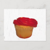 Iss meinen Cupcake Postkarte (Vorderseite)