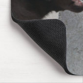 Iss meinen Schuh! Labrador Puppy Mousepad (Ecke)