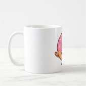Iss Mich Lustige Donuts Kaffeetasse (Links)