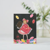Iss mich! postkarte (Stehend Vorderseite)