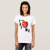 Iss mich, sagt ein Apfel! T-Shirt (Vorne ganz)