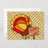 Iss more Ham Postcard Postkarte (Vorne/Hinten)