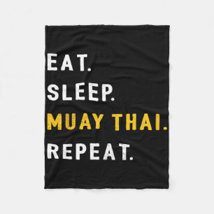 Iss Muay Thai Lustiges Mma Kickboxen Geschenk Shir Fleecedecke