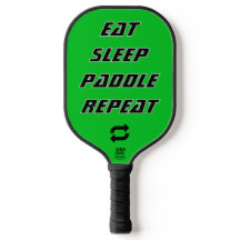 Iss Paddle Wiederholen - Anpassbares Pickleball